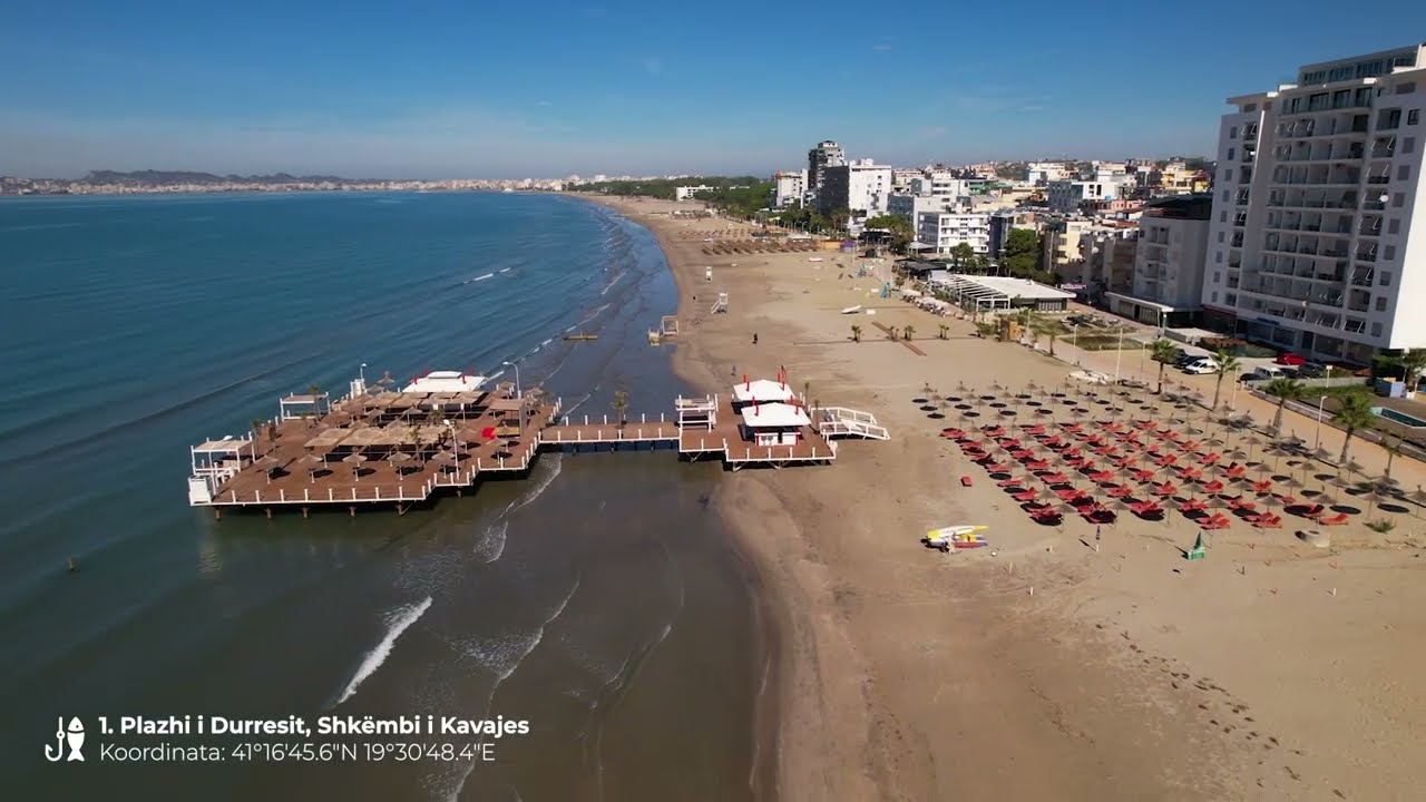 Durres Beach, Kavaje Rock