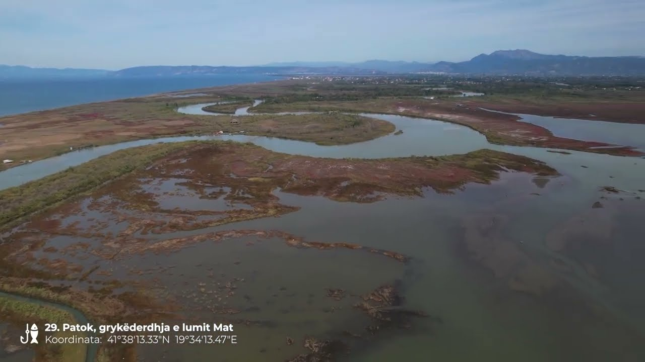 Patok estuary of the river Mat (boat fishing)