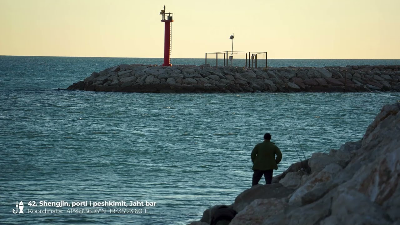 Shengjin, Fishing Port, Jaht bar